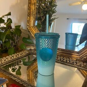 Starbucks Grande Teal Gradient Tumbler with Straw
